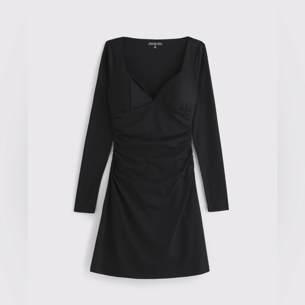 A&F Zoe Bra-Free Long-Sleeve Knit
Mini Dress - Picture 5 of 6